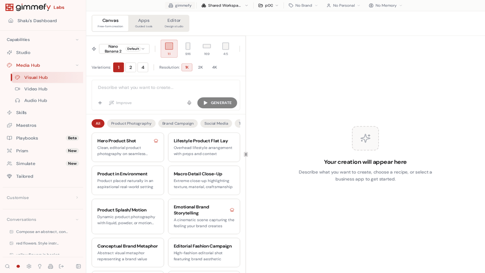 Every Model, One Canvas: Why Visual Hub Ended Our Image Generation Nightmare